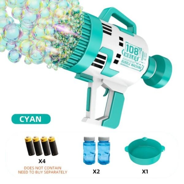 مسدس الفقاعات الضوئي الكهربائي