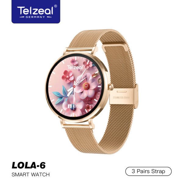 ساعة تيلزيل الذكية فائقة النحافة. TELZEAL LOLA-6