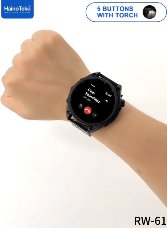 Haino Teko RW-61 Smartwatch With Round Shape AMOLE (4)