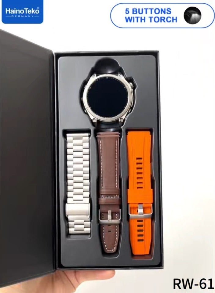 Haino Teko RW-61 Smartwatch With Round Shape AMOLE (5)