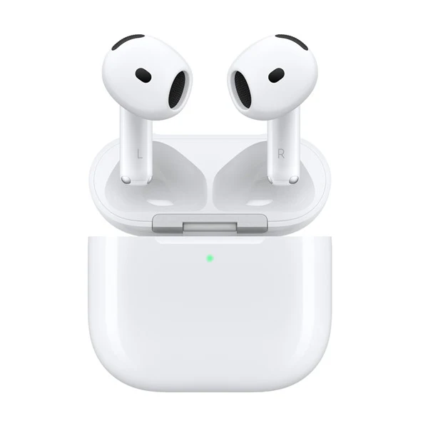 سماعات ابل اير بودز 4 إلغاء الضوضاء النشط   ابيض Apple Airpods 4 Active Noise Cancellation   White