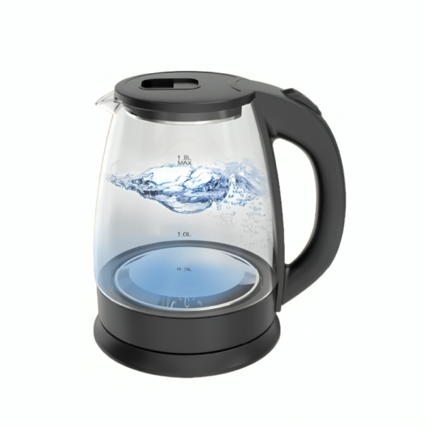 غلاية DENX MODEL DX2006 Electric Glass Kettle – تسخين سريع بتصميم زجاجي أنيق